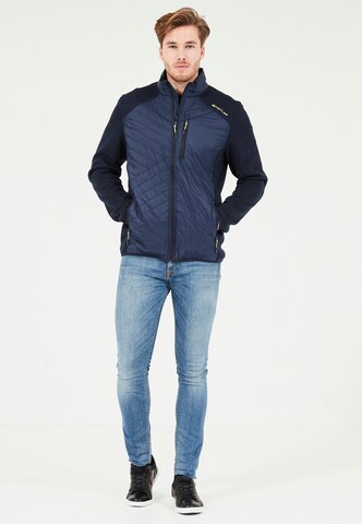 Whistler Outdoorjacke JAYDEN FLEECE HYBRID im modernen Look in Blau