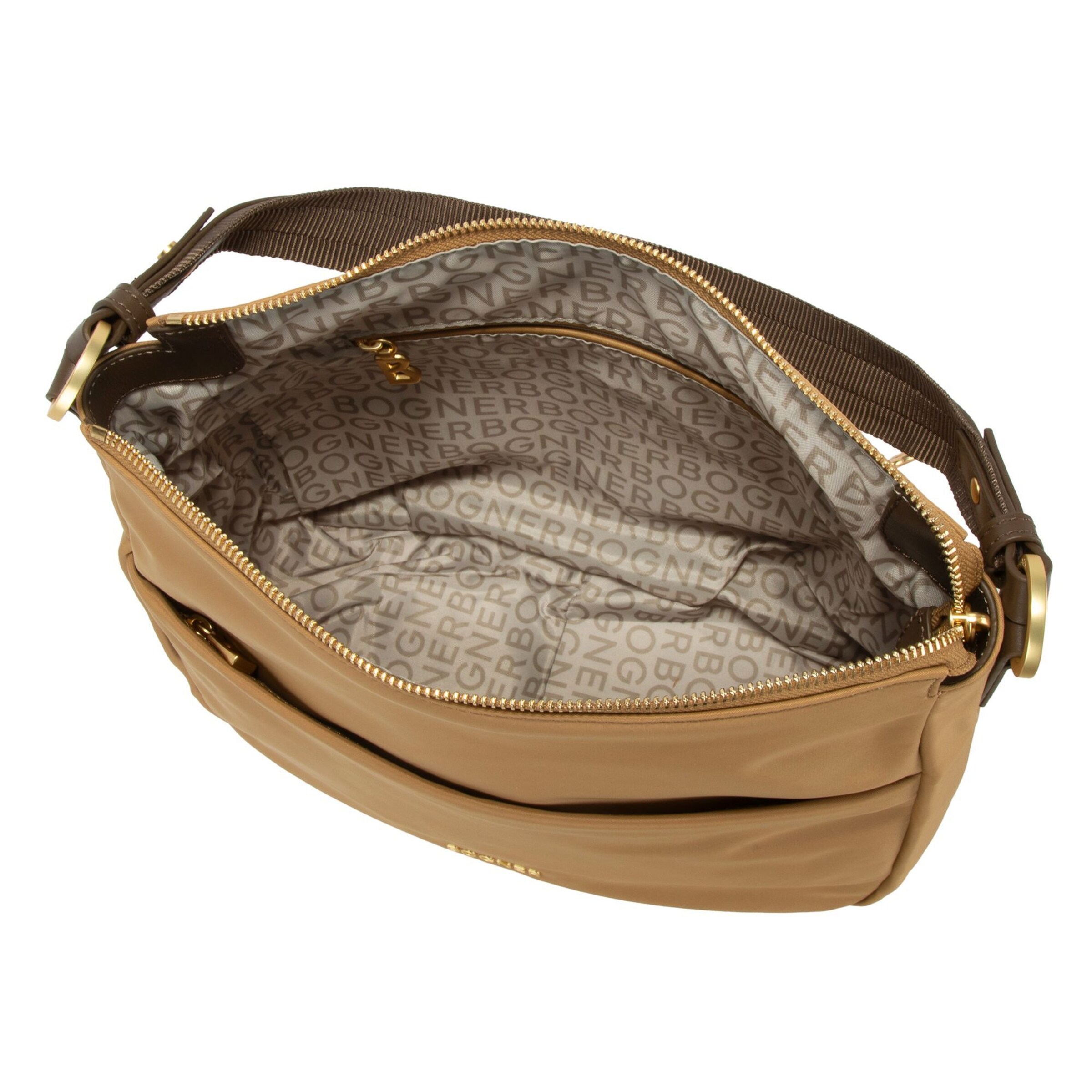 BOGNER Handbag 'Klosters Isalie' in Beige