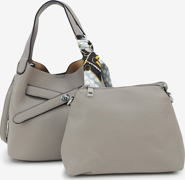 HARPA Handtasche 'MALU' in Grau: Vorderseite