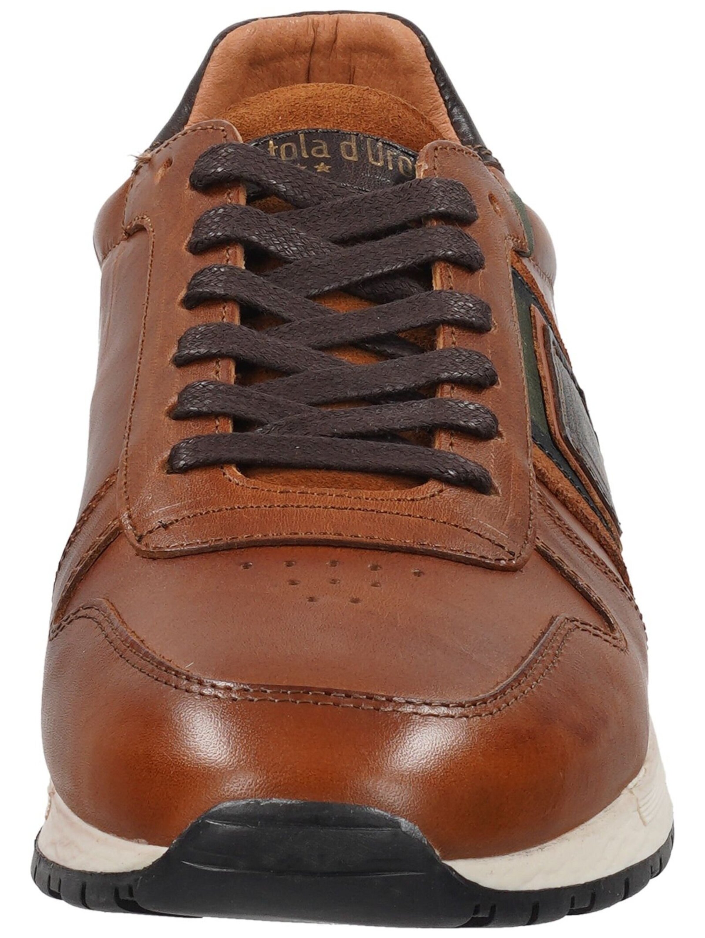 Baskets basses 'Sangano' PANTOFOLA D'ORO en marron