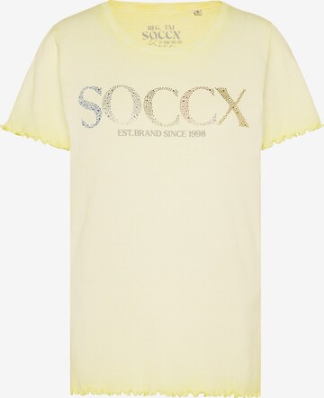 Soccx Shirt in Gelb: predná strana
