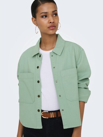 Veste mi-saison 'ONLDREW' ONLY en vert