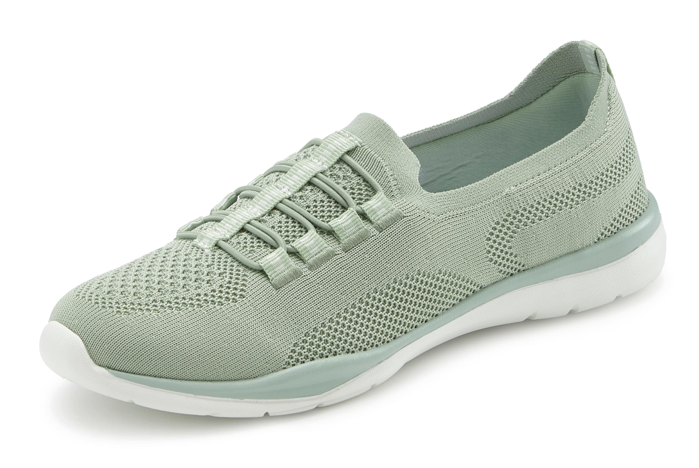 LASCANA Slip-Ons in Green: front