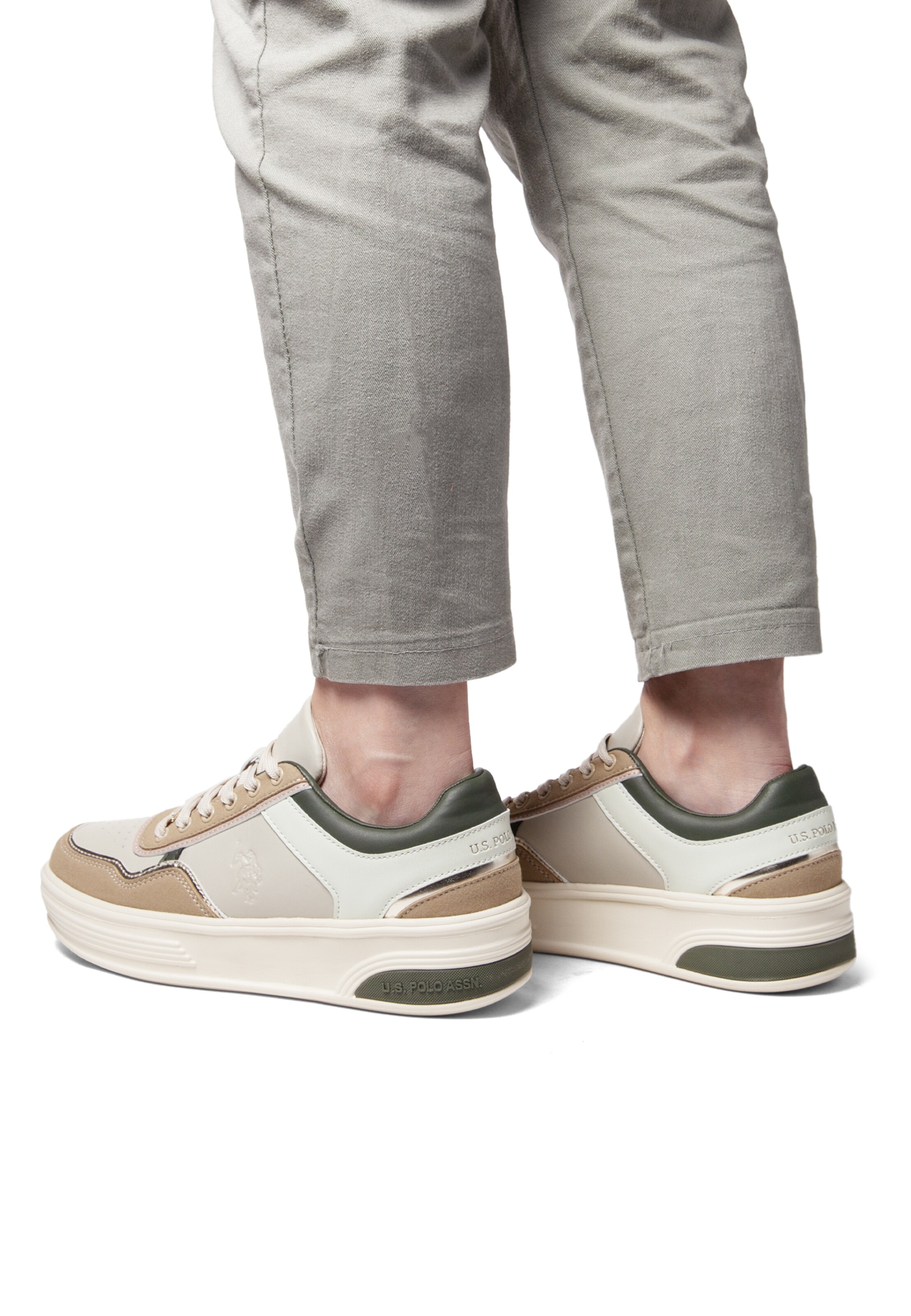Sneaker bassa di U.S. POLO ASSN. in beige
