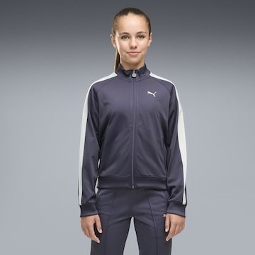 PUMA Sweatvest 'T7 Always On' in Grijs: voorkant