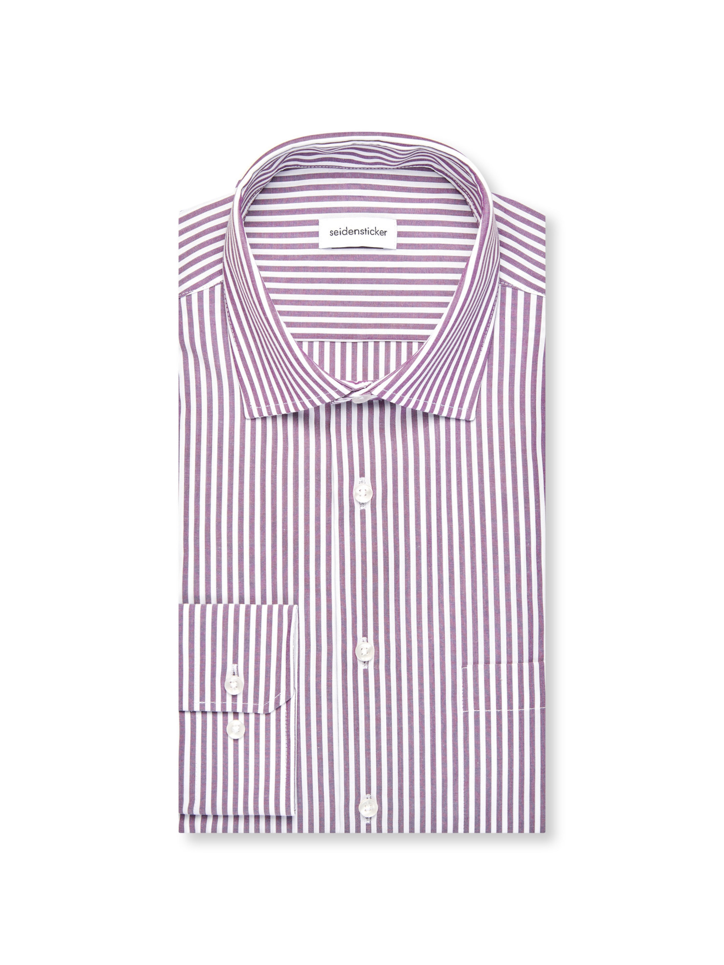 SEIDENSTICKER Regular fit Business shirt in Purple
