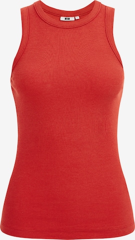 WE Fashion - Top em vermelho: frente