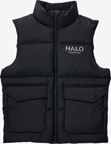 Gilet HALO en noir : devant