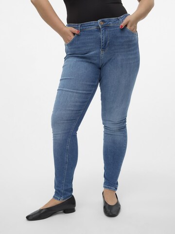 Skinny Jean Vero Moda Curve en bleu