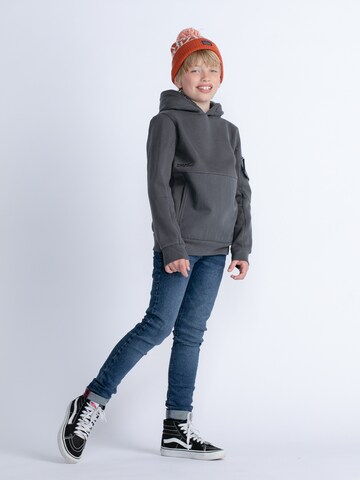 Petrol Industries Sweatshirt 'Mount Prospect' in Grey