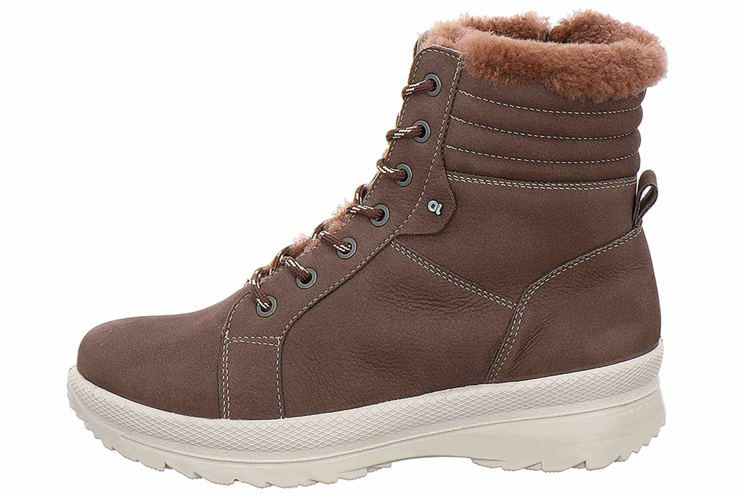 JOMOS Lace-up bootie in Brown: front