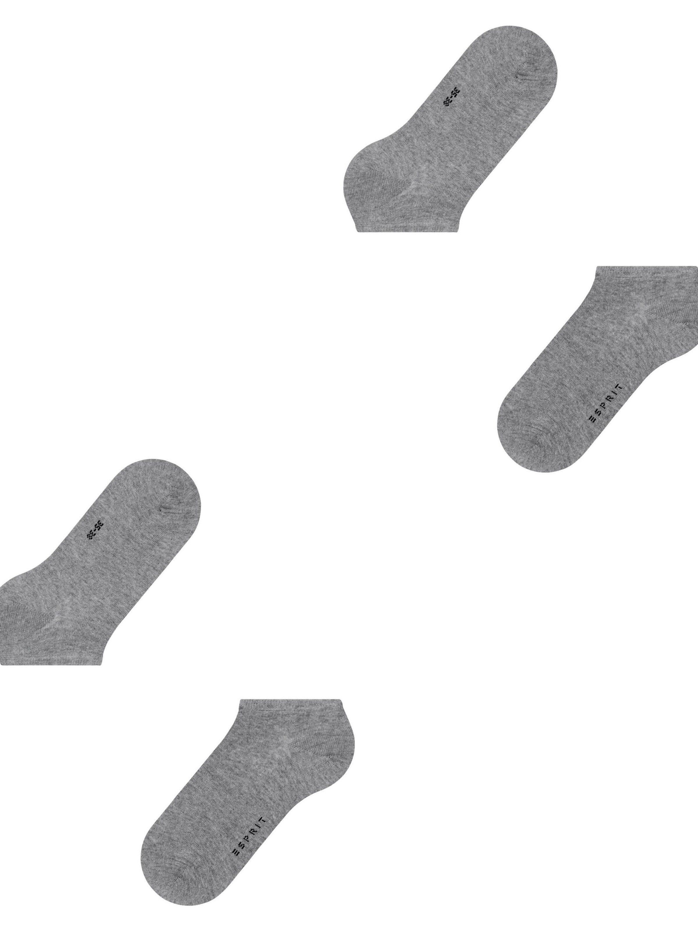 ESPRIT Socken 'Uni 2-Pack'‌‌‌‌ in Grau