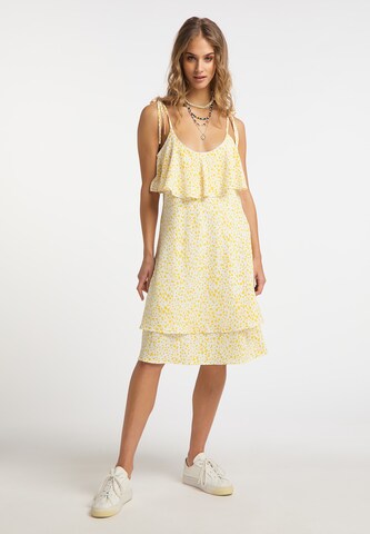 IZIA - Vestido de verão em amarelo