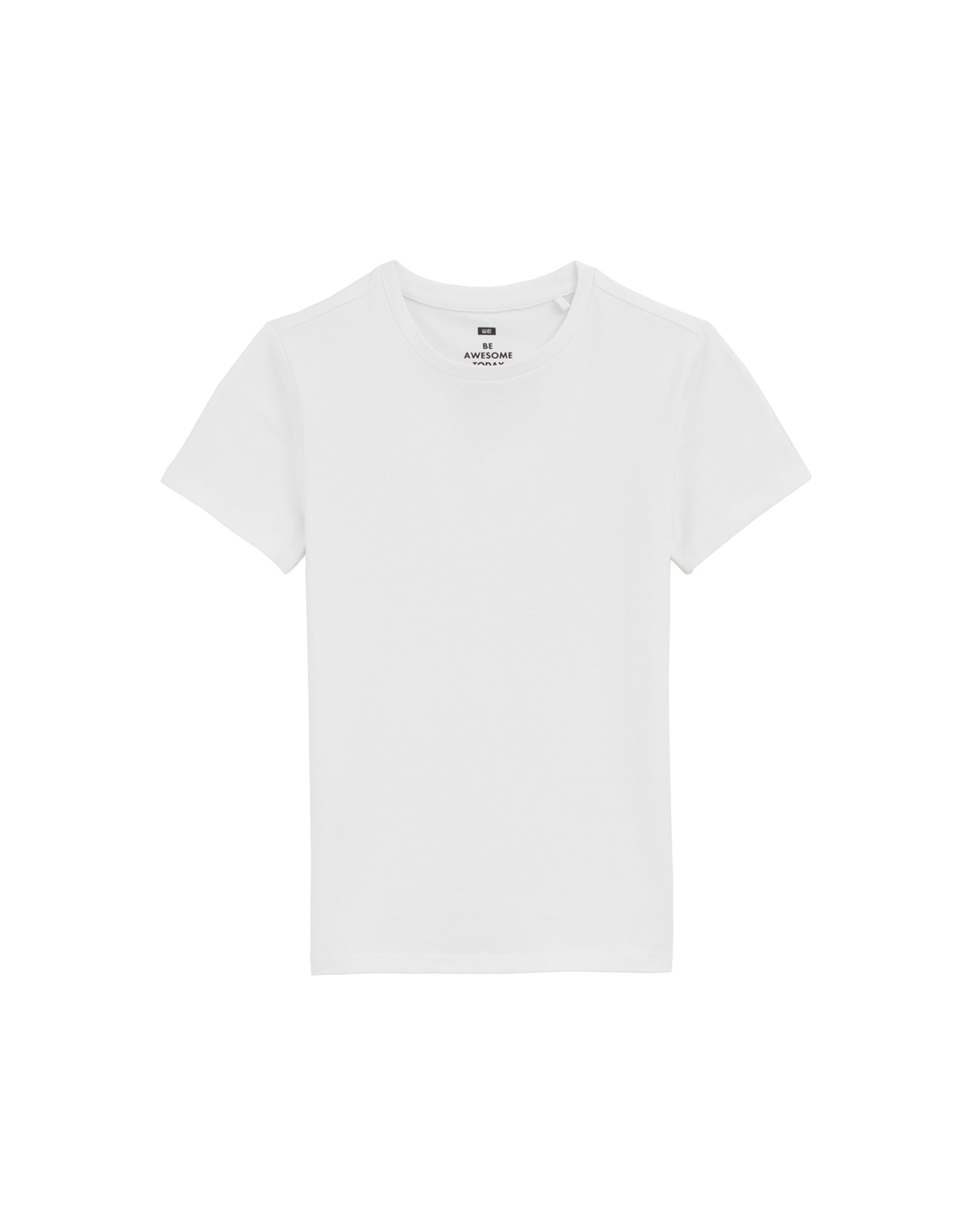 WE Fashion Μπλουζάκι σε λευκό: μπροστά