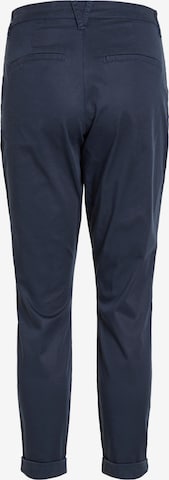 VILA - Tapered Pantalón chino en azul