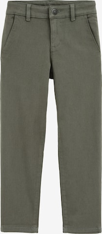 žalia WE Fashion Prigludęs Kelnės: priekis