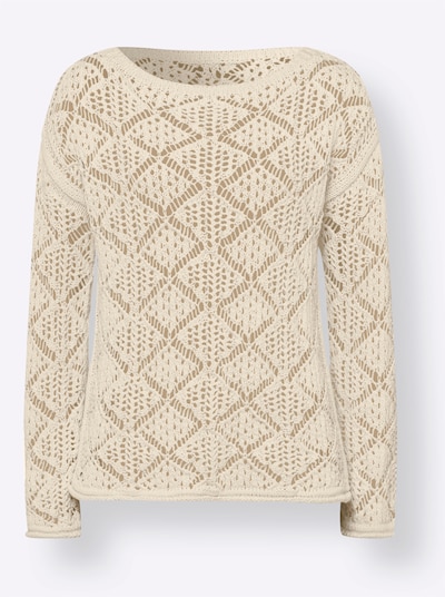 heine Pullover em champanhe, Vista do artigo