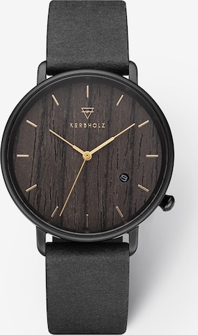 Kerbholz Analog Watch in Brown: front