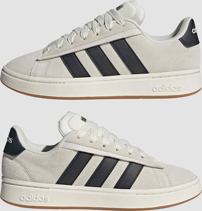 ADIDAS SPORTSWEAR Madalad ketsid 'GRAND COURT ALPHA 00S' 41 suuruses helehall / must, Tootevaade