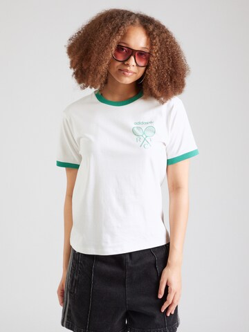 ADIDAS ORIGINALS Футболка в Белый: спереди