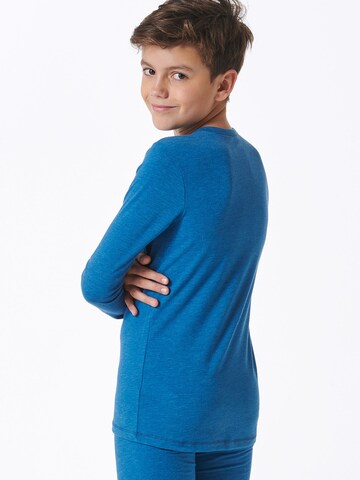 SCHIESSER Unterziehshirt ' Active ' in Blau