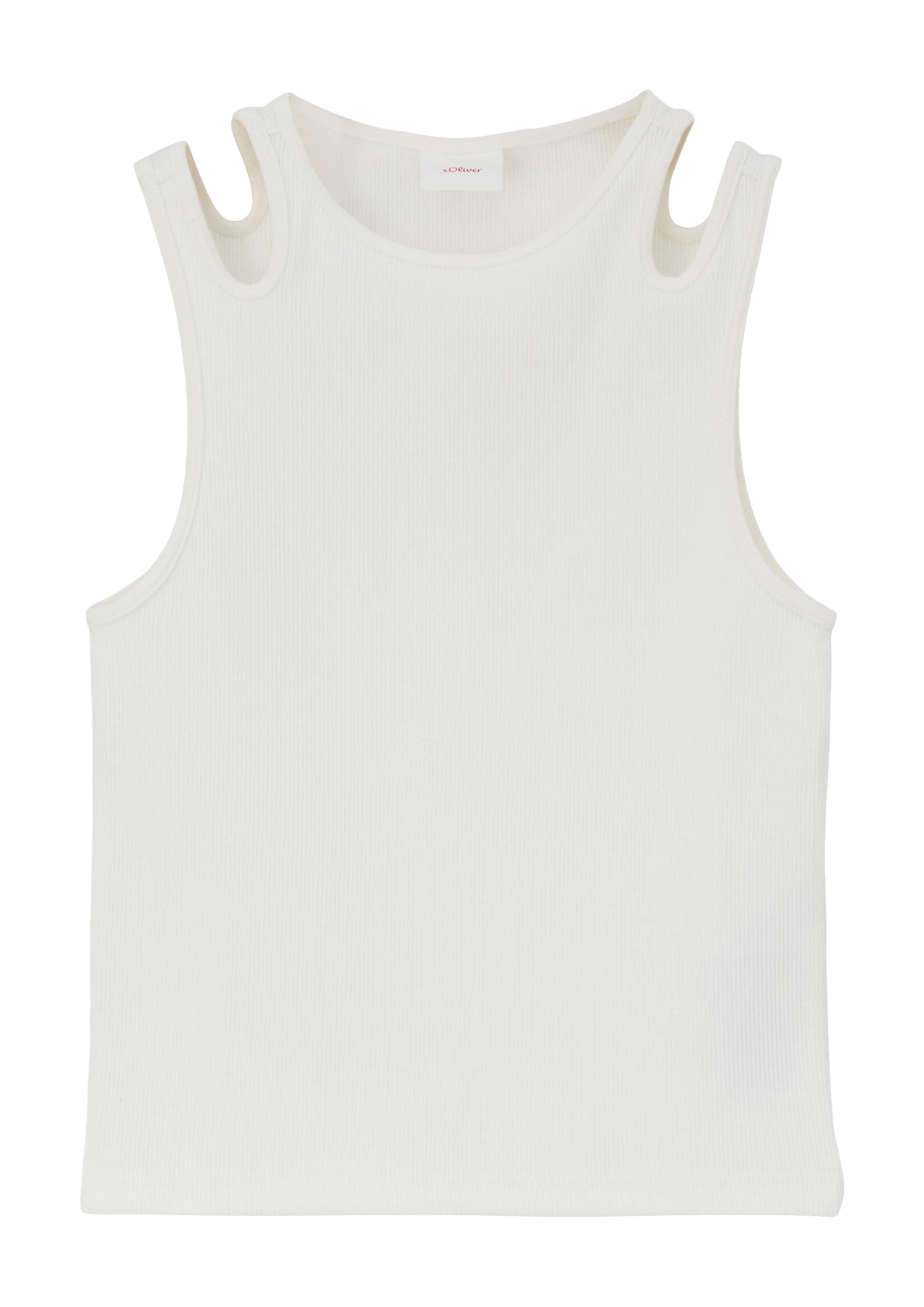 s.Oliver Top in Beige: Vorderseite