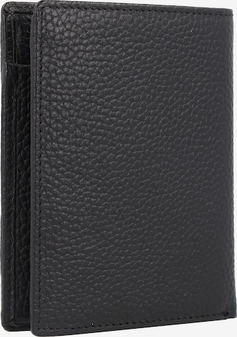 Braun Büffel Wallet 'Theo' in Black