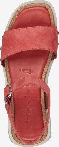 TAMARIS Sandale in Rot