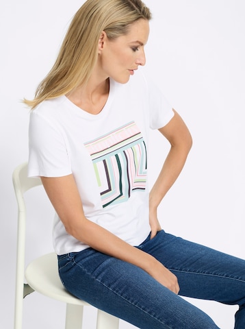 heine T-shirt i vit