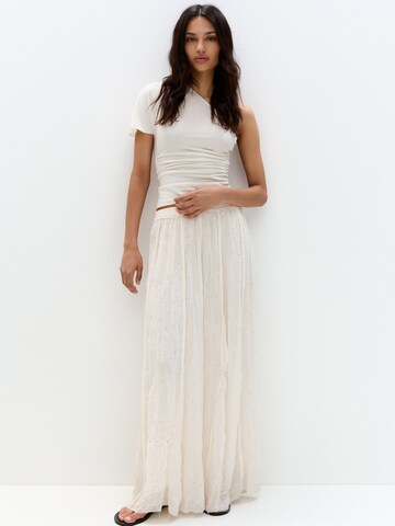 Jupe Pull&Bear en beige