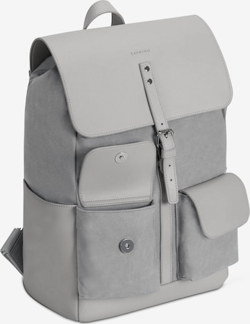 Expatrié Backpack 'Laurent' in Grey: front