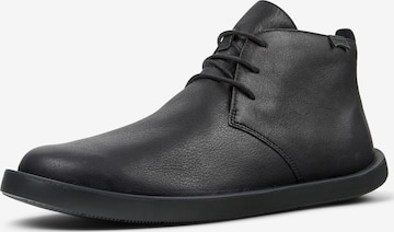 CAMPER Schnürboots 'Wagon' in Schwarz: Vorderseite