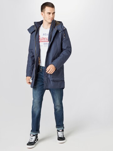 Superdry Tričko – bílá