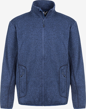 Whistler Fleece jas in Blauw: voorkant