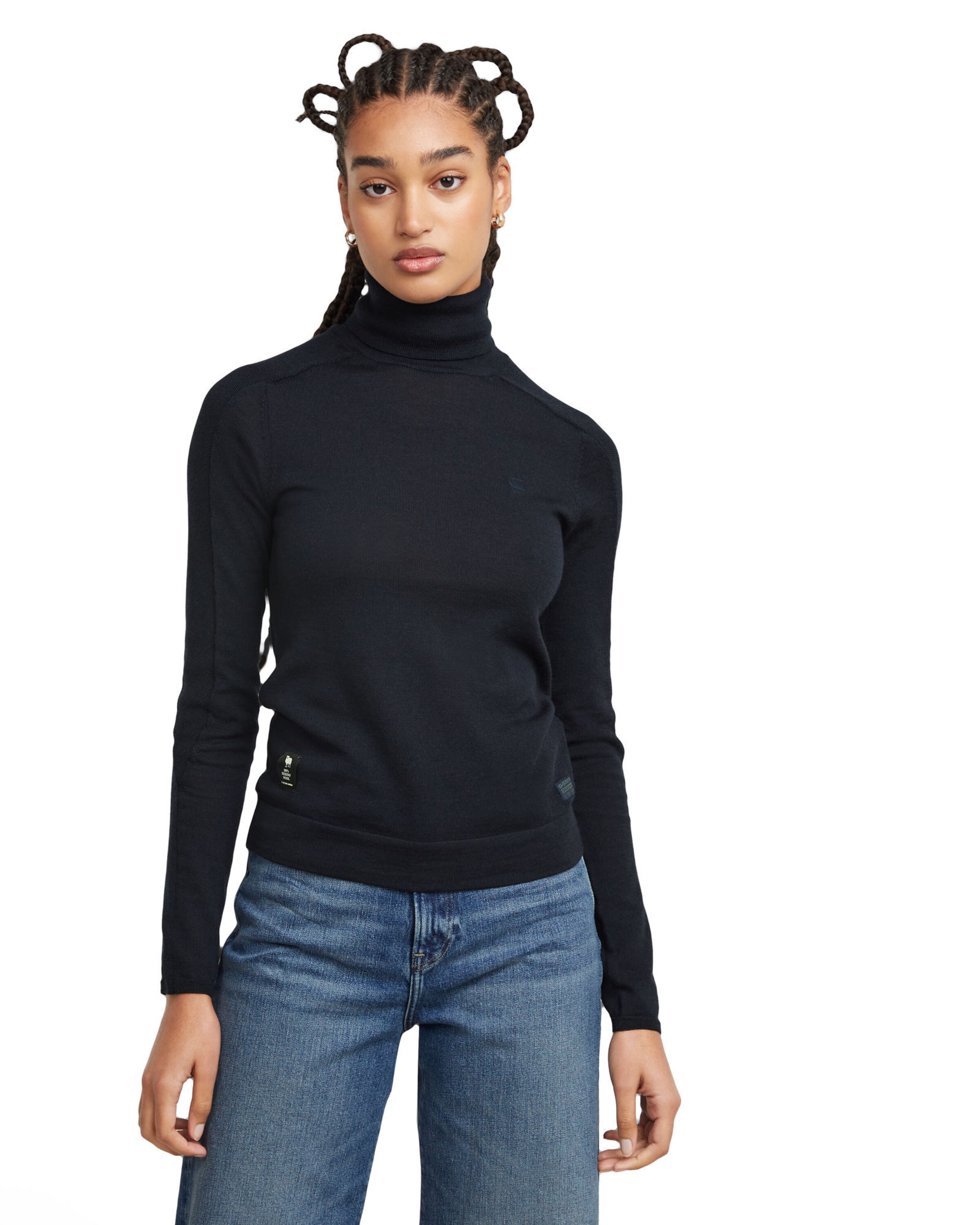 G-STAR Trui in Blauw: voorkant