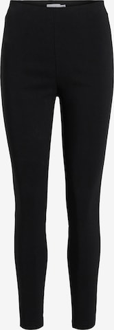 VILA Skinny Leggings 'NINNA' i svart: framsida