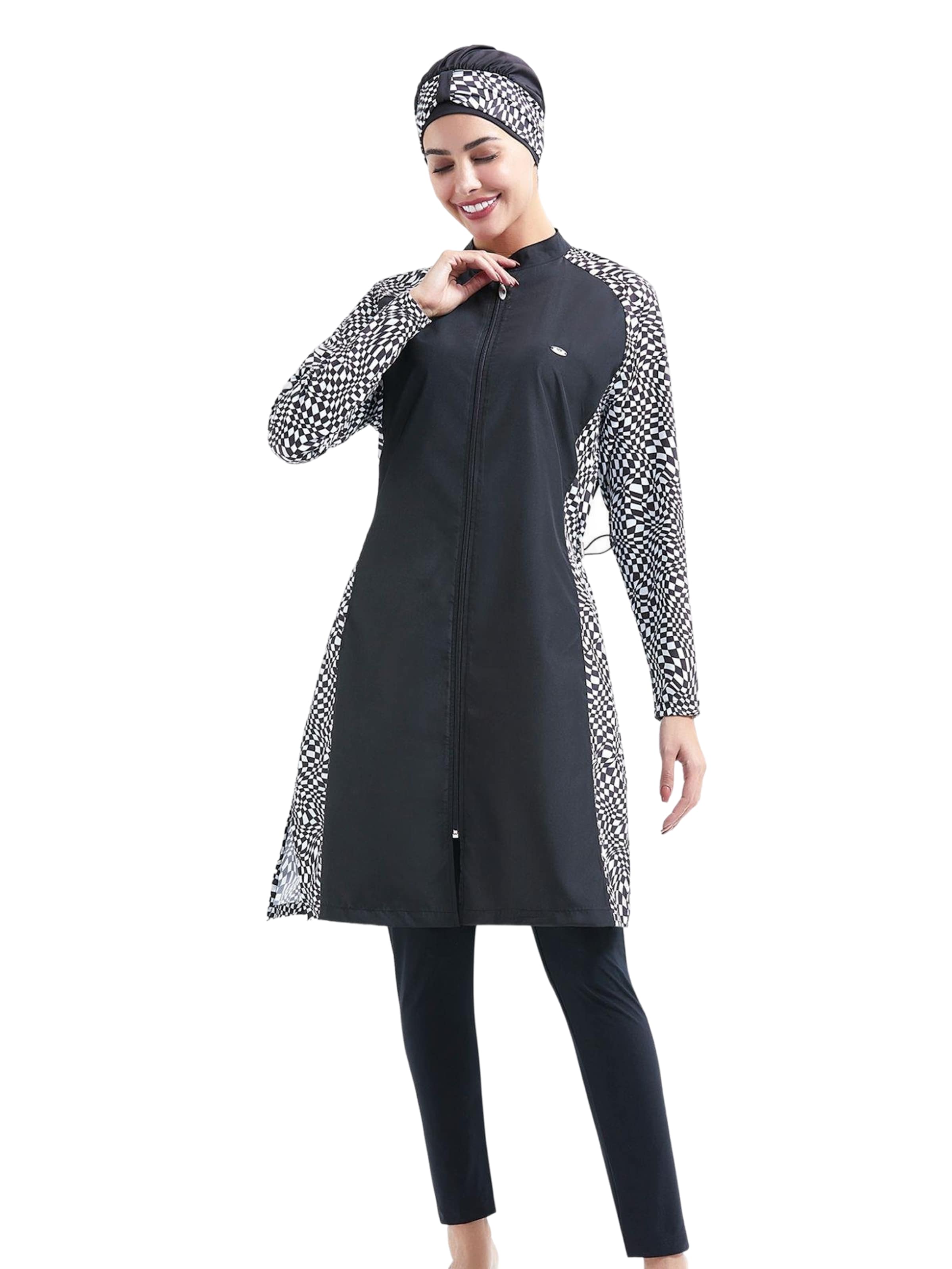 C&City Swimsuit in Black: front