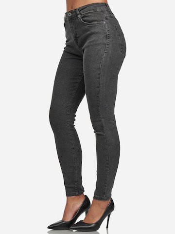 Skinny Jeans 'F101' di Tazzio in grigio