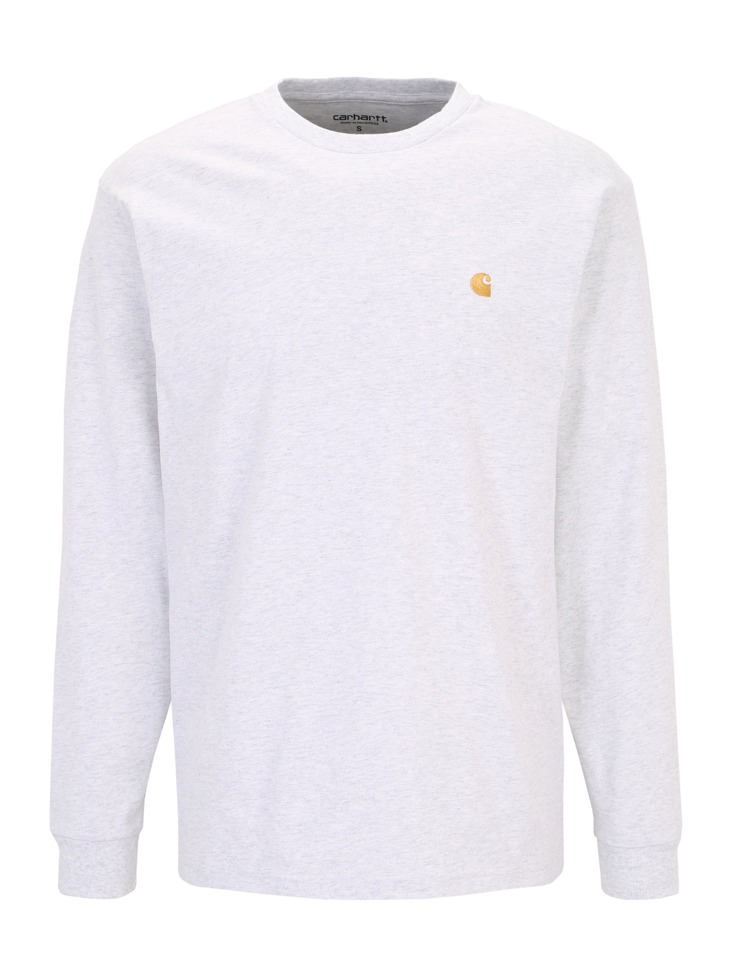 Carhartt WIP Тениска 'Chase' в сиво: отпред