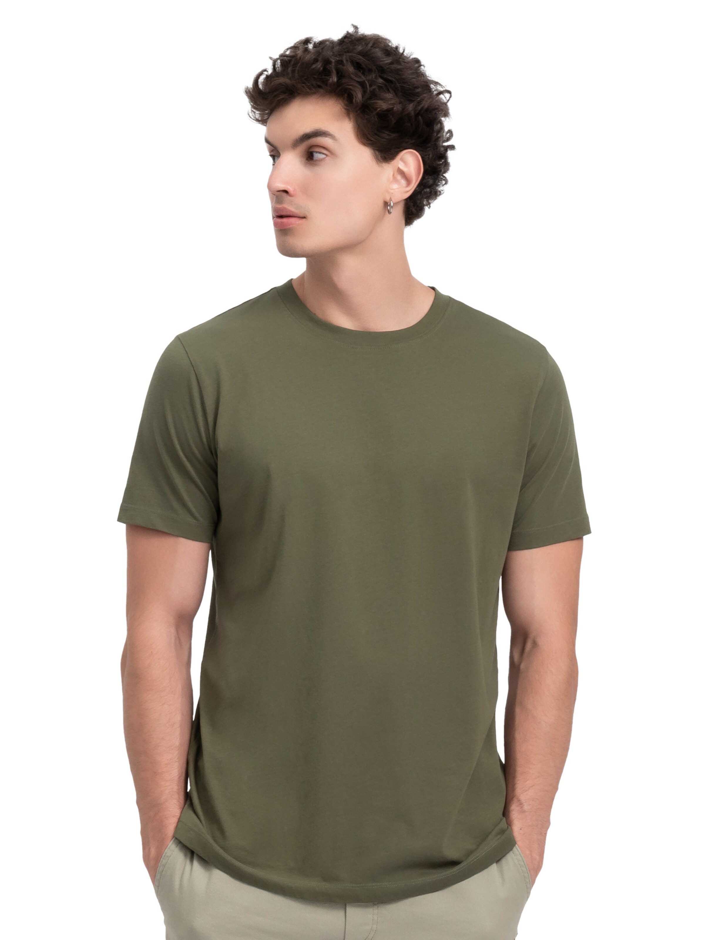Kaft Shirt in Green: front