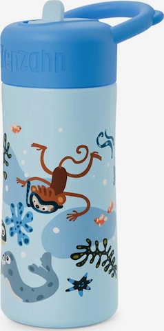 Affenzahn Drinking Bottle 'Trinkflasche Edelstahl Trinkflasche' in Blue: front