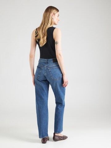 TOPSHOP Широка кройка Дънки в синьо