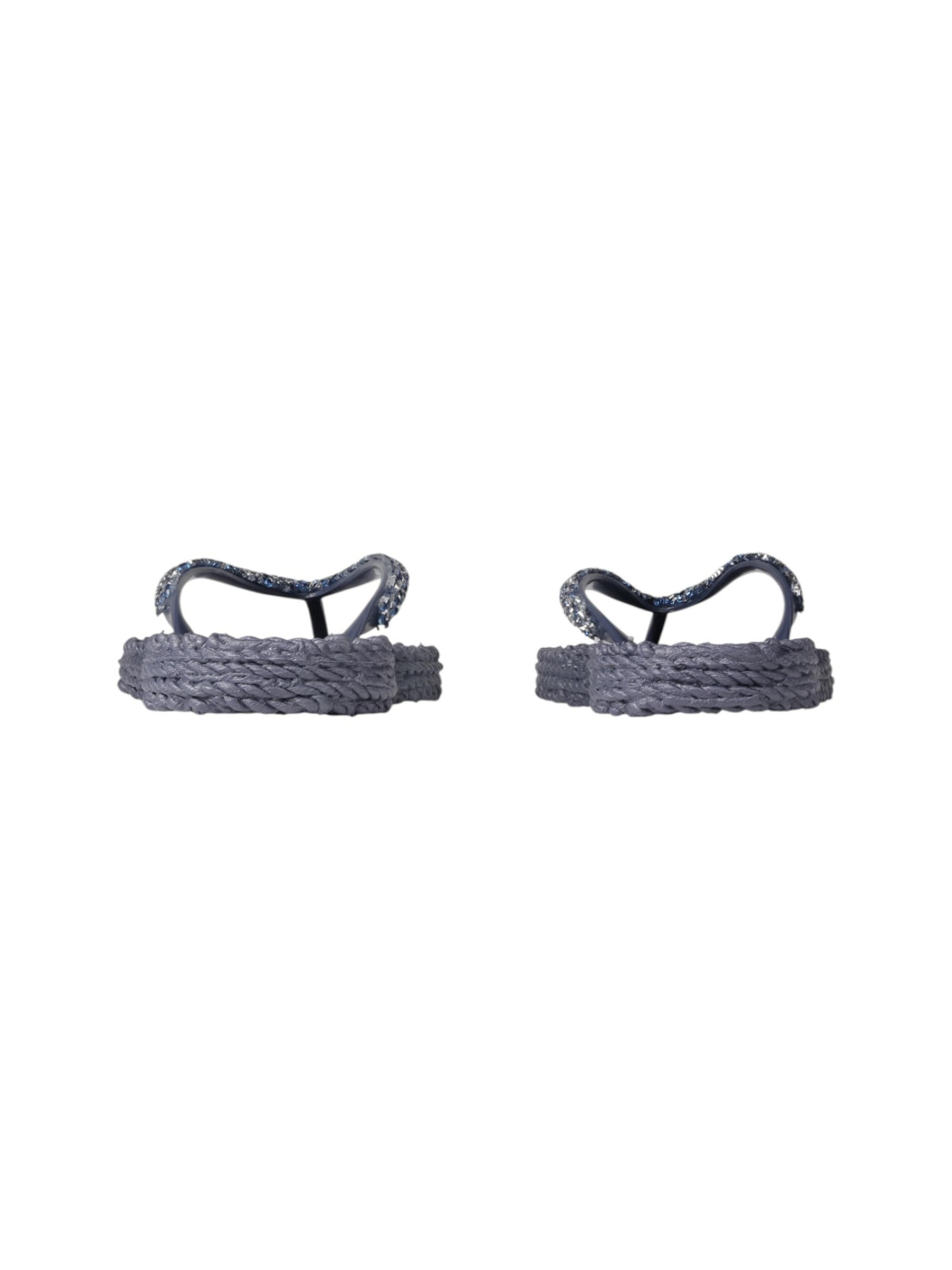 ILSE JACOBSEN Teenslipper 'Cheerful 03G' in Blauw