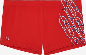 HOM Swim Shorts ' Winner ' in Rot: predná strana