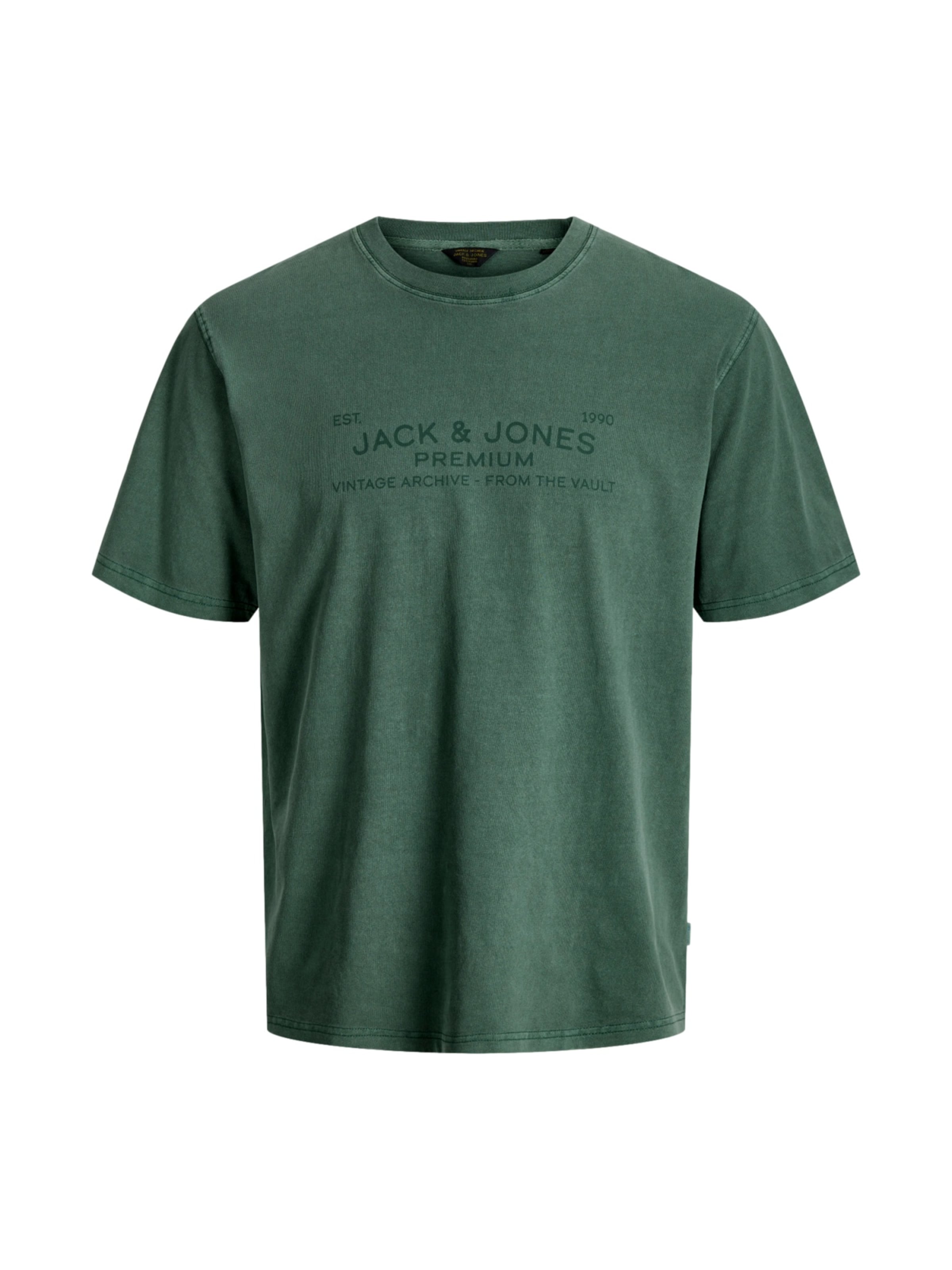 JACK & JONES - Camisa 'Bluaiden' em verde: frente