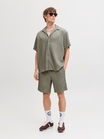 JACK & JONES - Ajuste confortable Camisa 'JJEHarrison' en verde