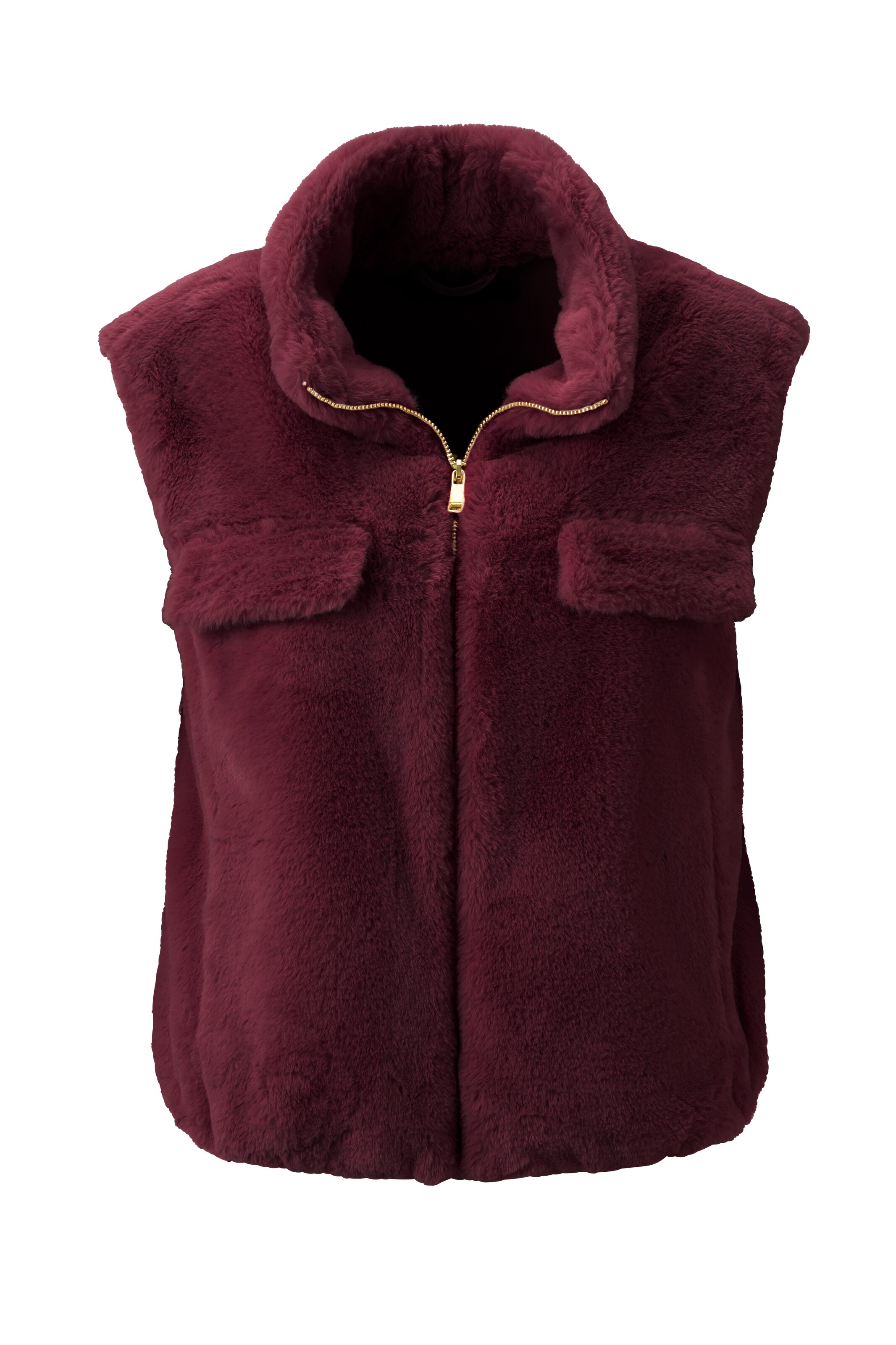 Aniston CASUAL Vest in Red: front