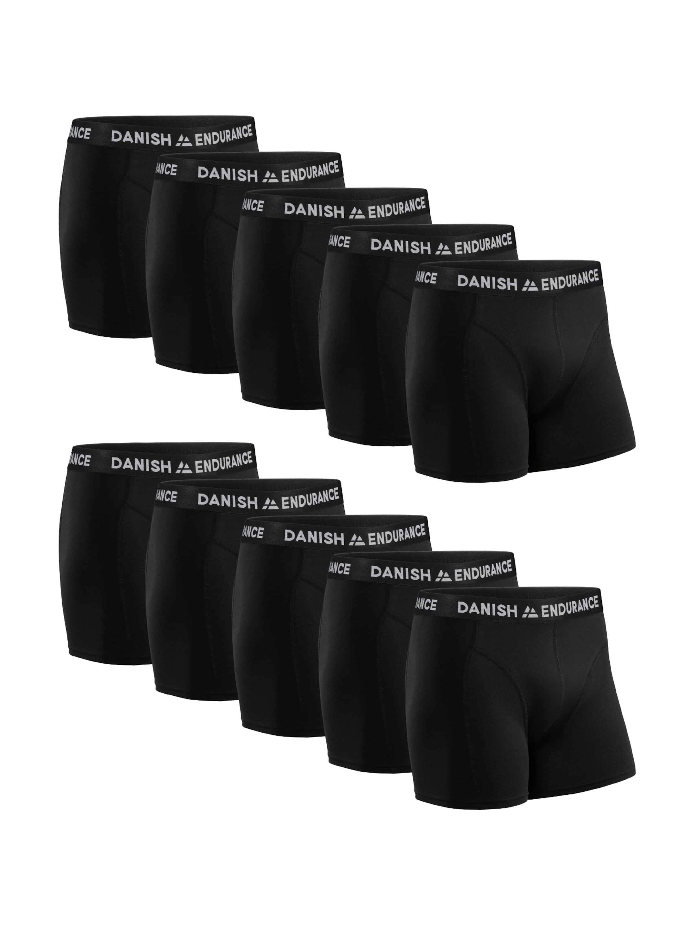 DANISH ENDURANCE Boxershorts in Zwart: voorkant