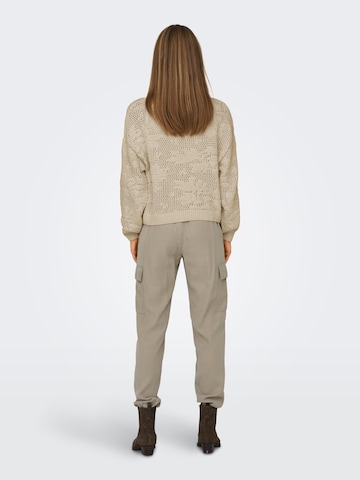 ONLY Pullover 'Cille Life' in Beige