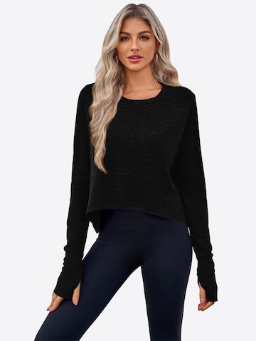 T-shirt Imily Bela en noir : devant